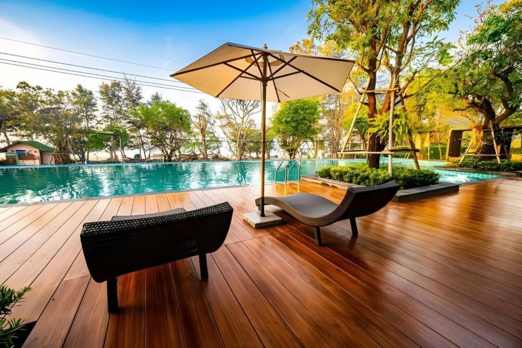Chatnipa Beach Resort By Morseng Ban Hat Lek Luaran gambar